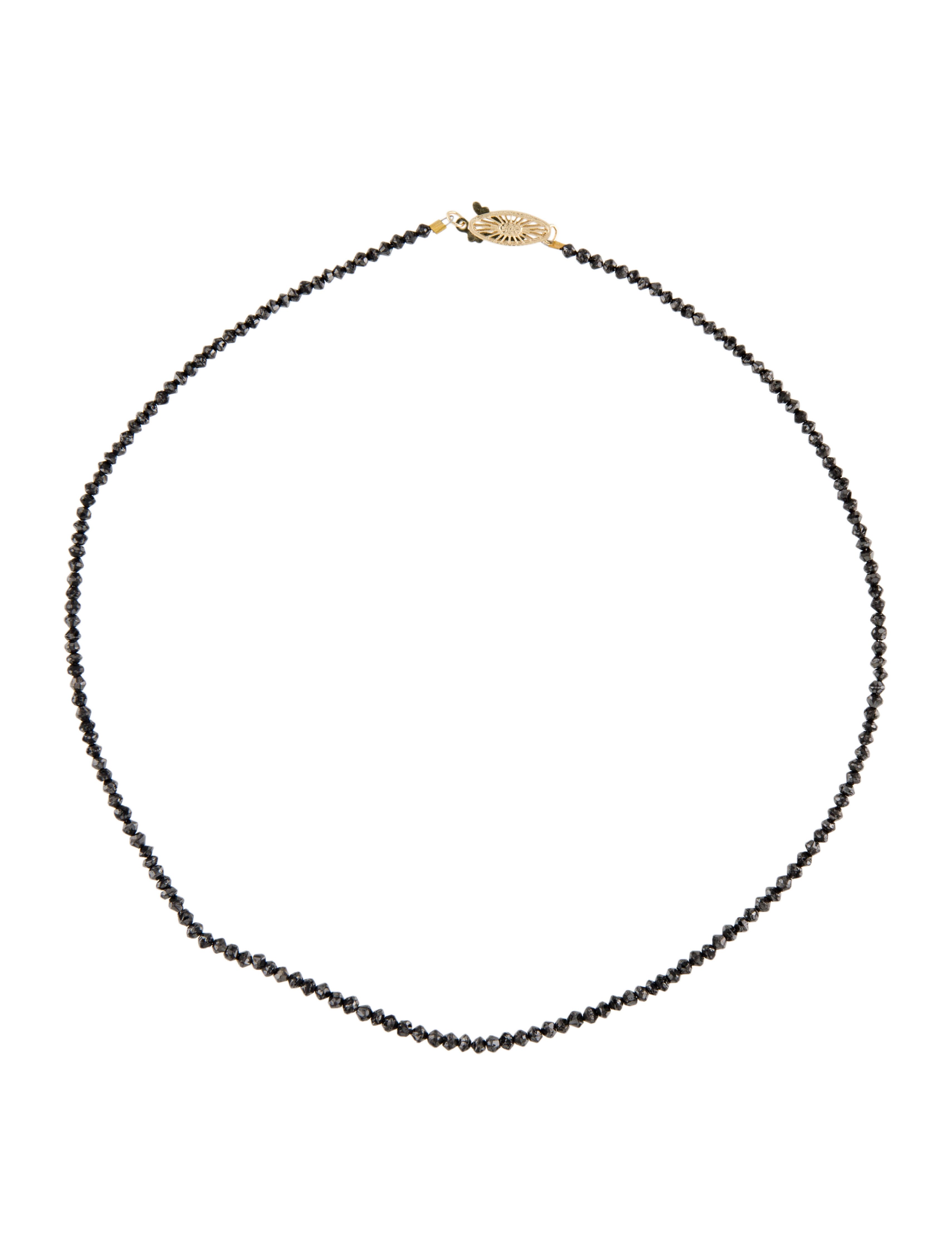 Necklace 14K Diamond Bead