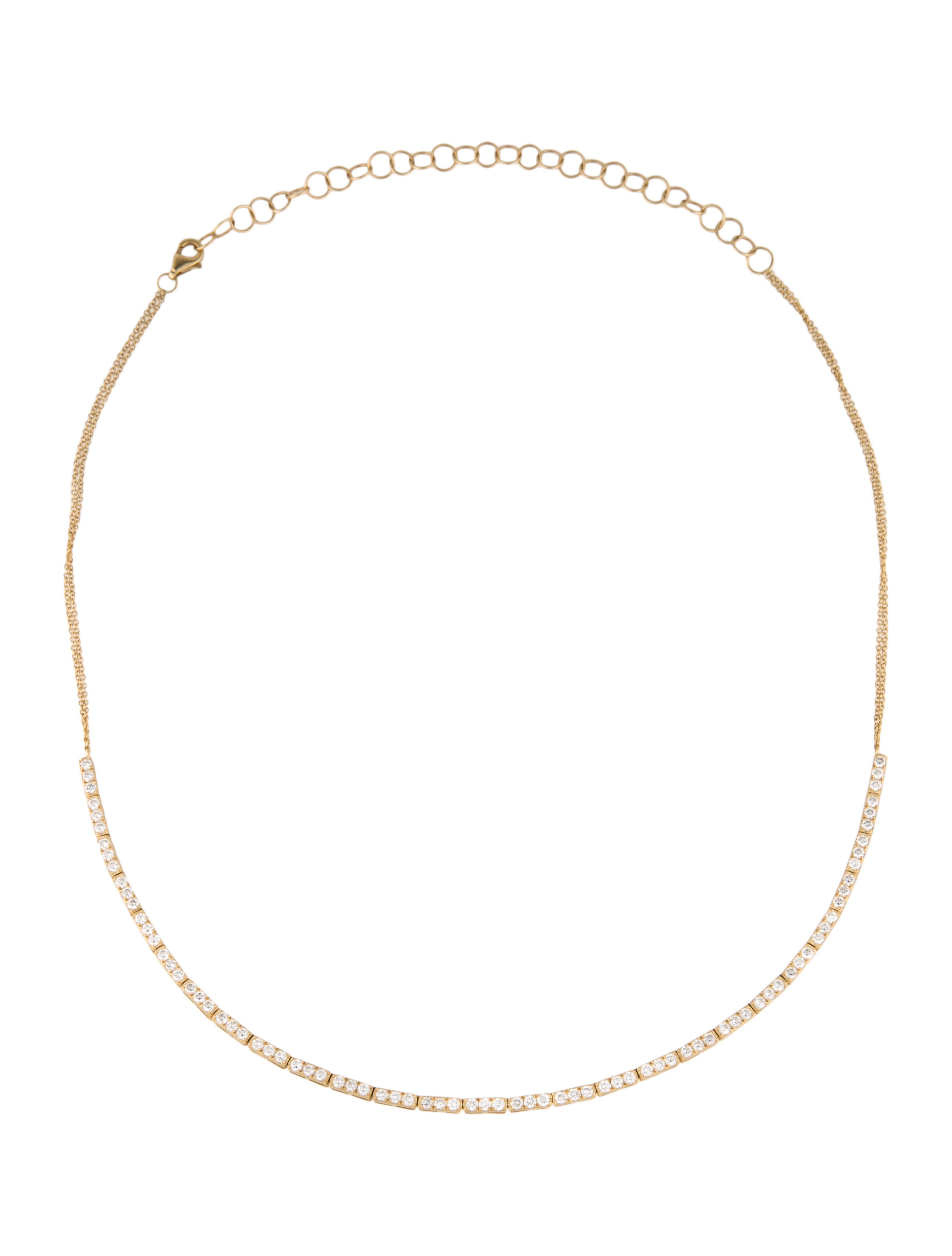 Necklace 14K Diamond Tennis Necklace