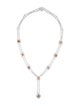 Necklace 18K 13.32ctw Diamond Lavalier Necklace