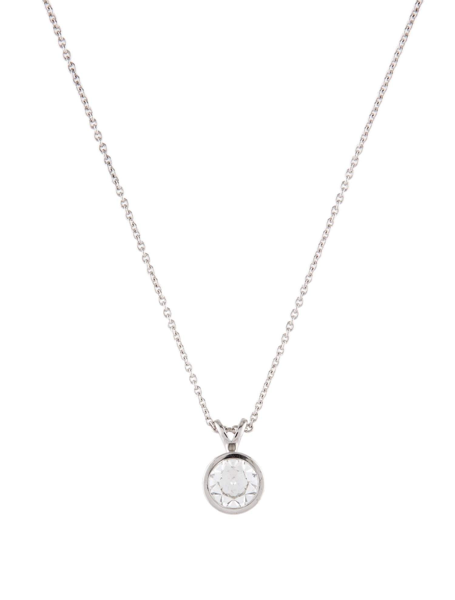 Necklace 14K 1.79ct Lab-Grown Diamond Pendant Necklace