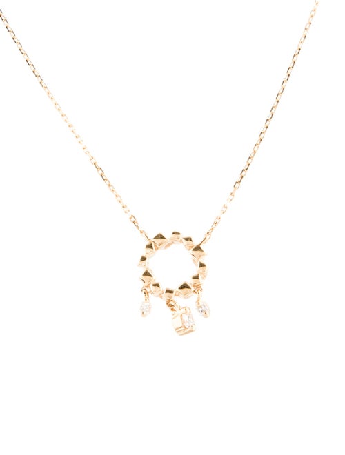 Suzanne Kalan 18K Diamond Pendant Necklace