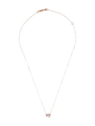 Suzanne Kalan 18K Sapphire & Diamond Pendant Necklace