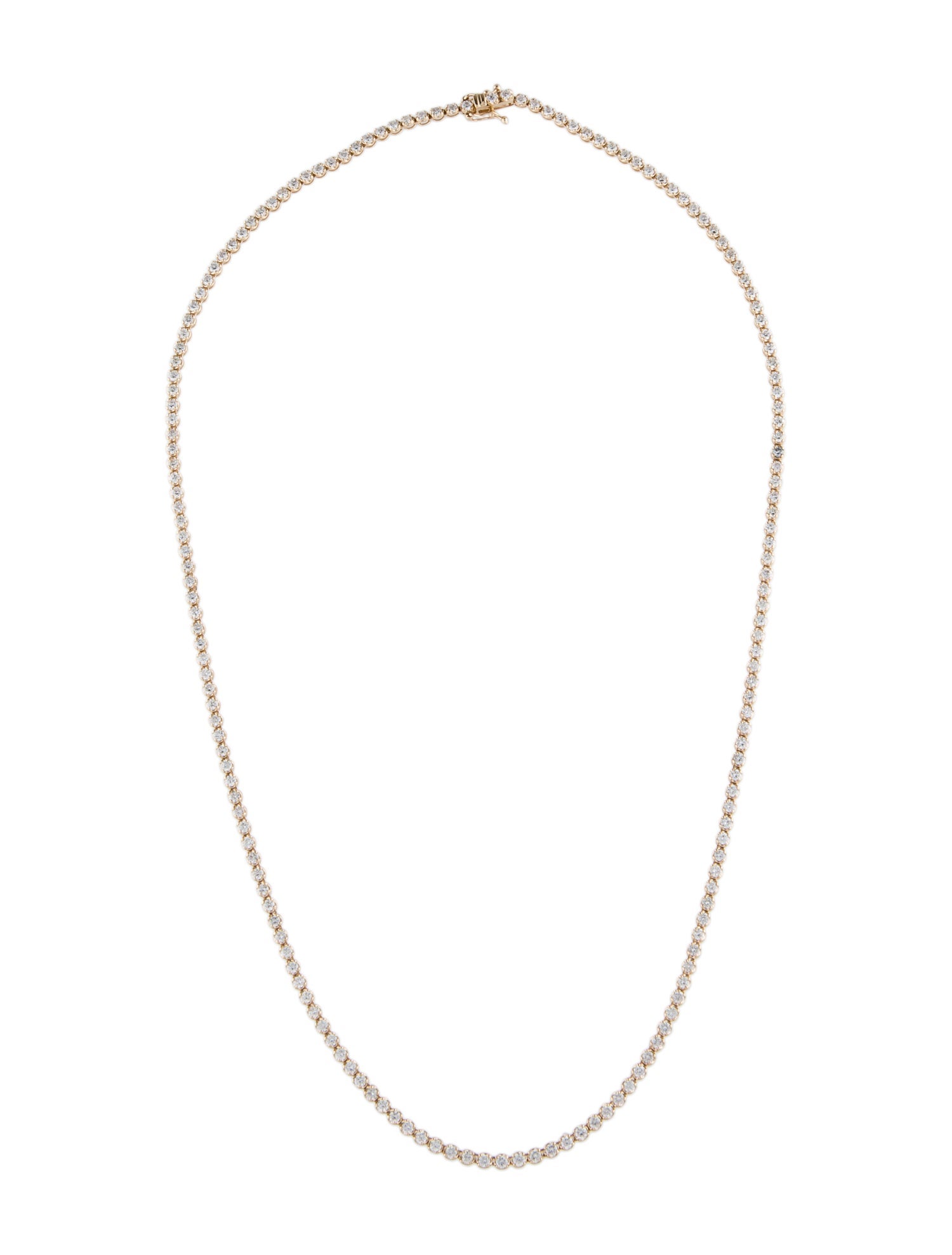 Necklace 14K 4.30ctw Diamond Tennis Necklace