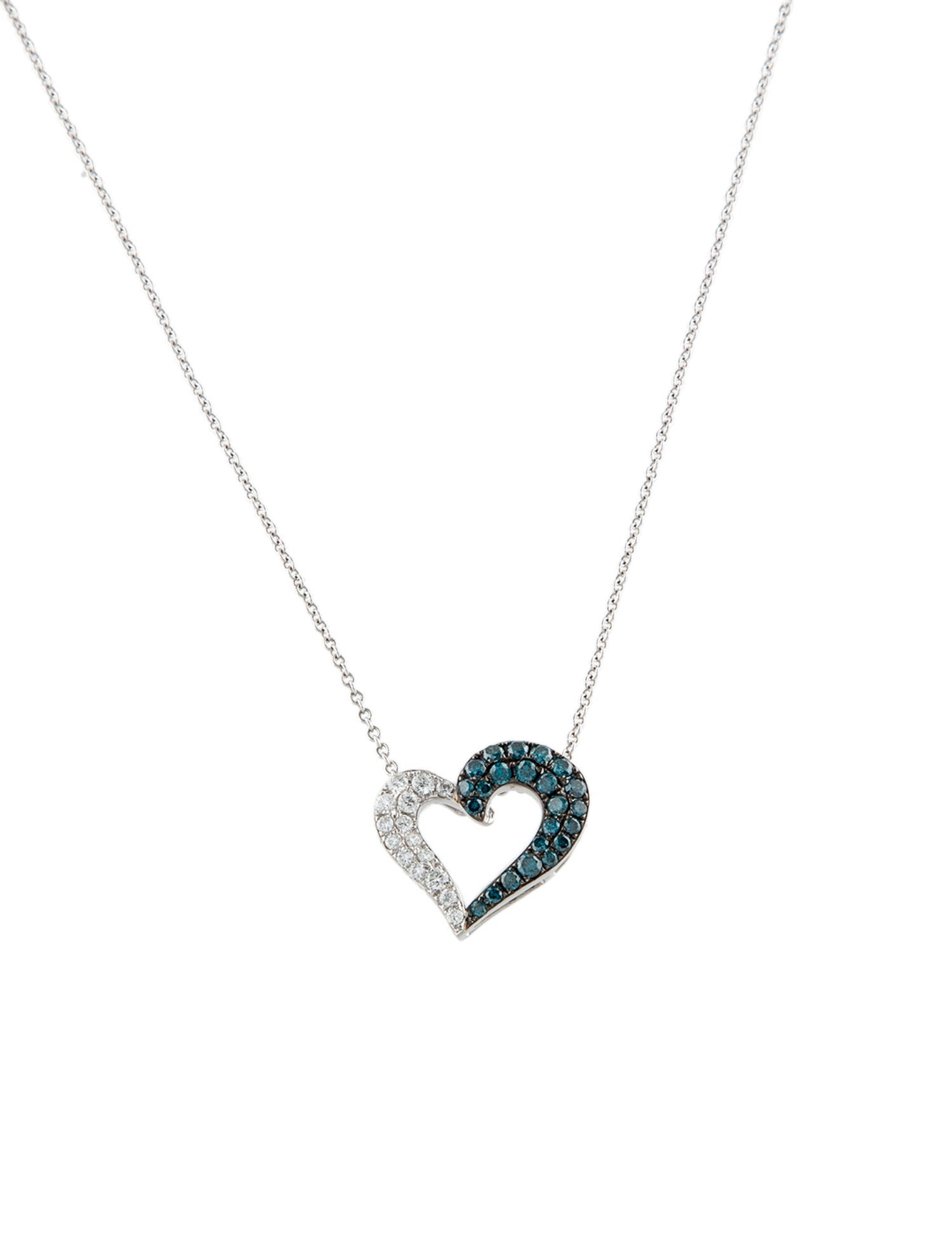 Le Vian 14K Diamond Heart Pendant Necklace