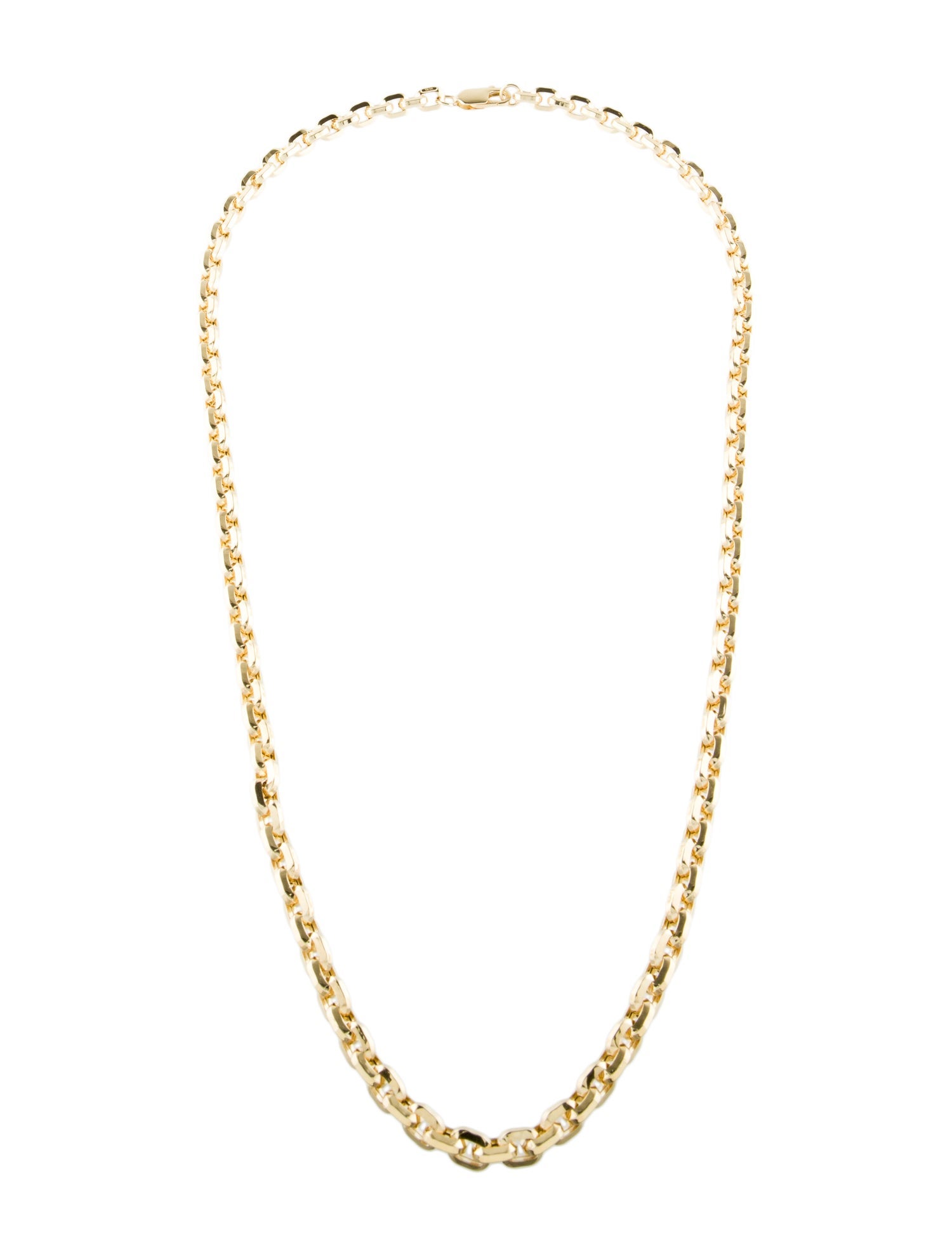 Necklace 14K Cable Link Chain Necklace