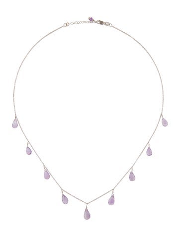 Necklace Station 14K Amethyst