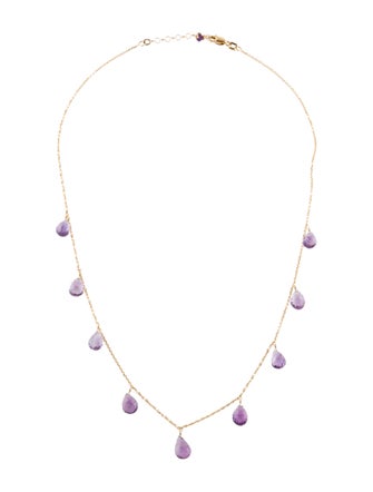 Necklace 18K AMethyst Collar Necklace