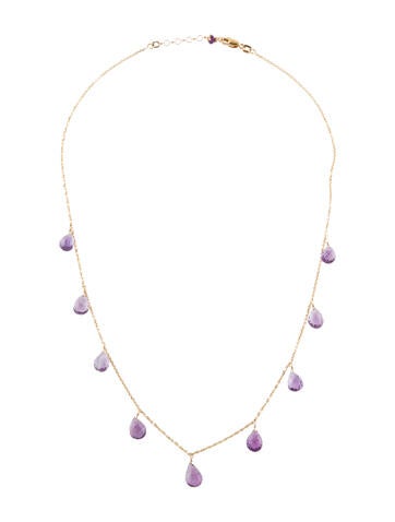 Necklace Collar 18K AMethyst