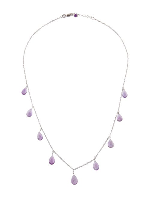 Necklace 14K Amethyst Collar Necklace