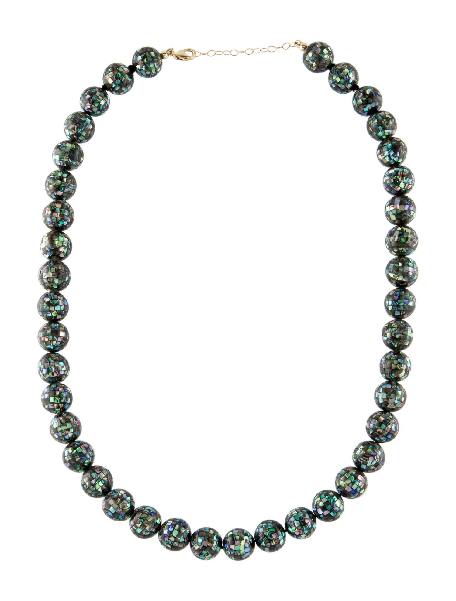 Necklace 14K Mother of Pearl Bead