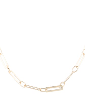 Necklace 14K Paperclip Link Chain
