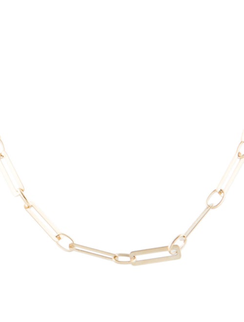 Necklace 14K Paperclip Link Chain