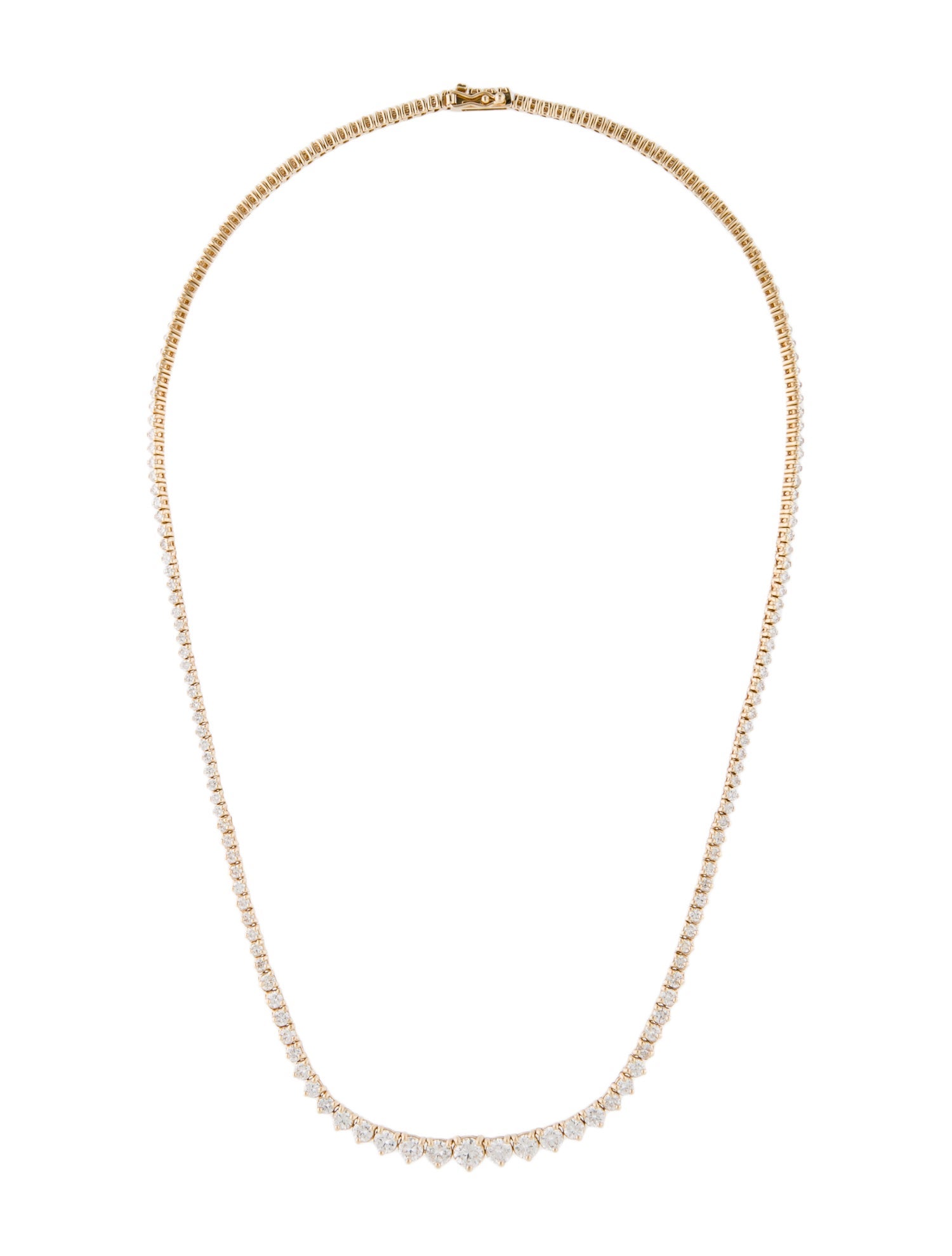 Necklace 14K 8.03ctw Diamond Collar Necklace