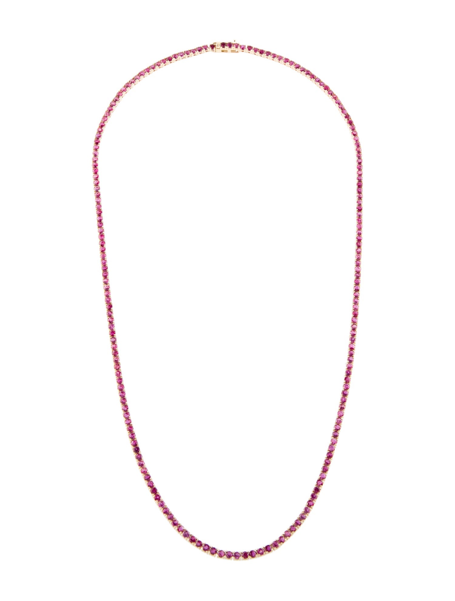 Necklace 14K 14.76ctw Ruby & Diamond Collar