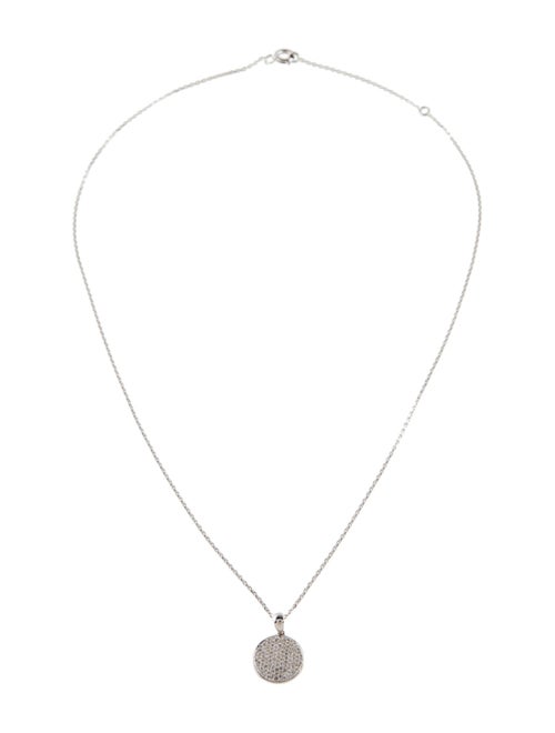 Necklace 14K Diamond 'Circle' Pendant Necklace