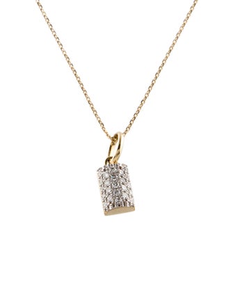 Necklace 14K Diamond Pendant Necklace