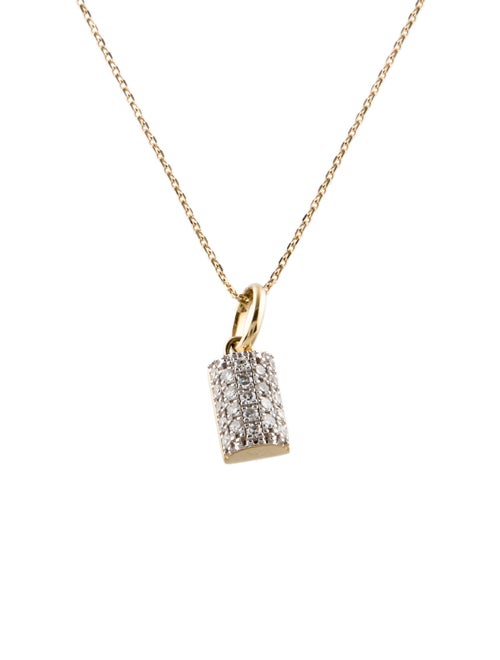 Necklace 14K Diamond Pendant Necklace