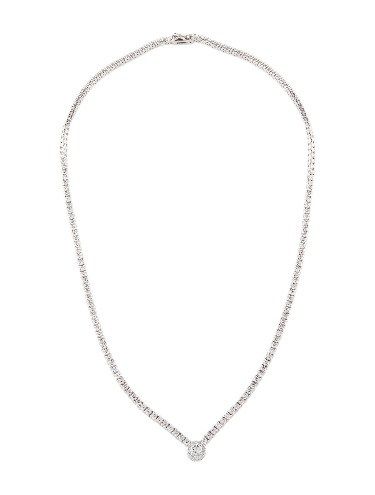 Necklace 14K Diamond Collar Necklace