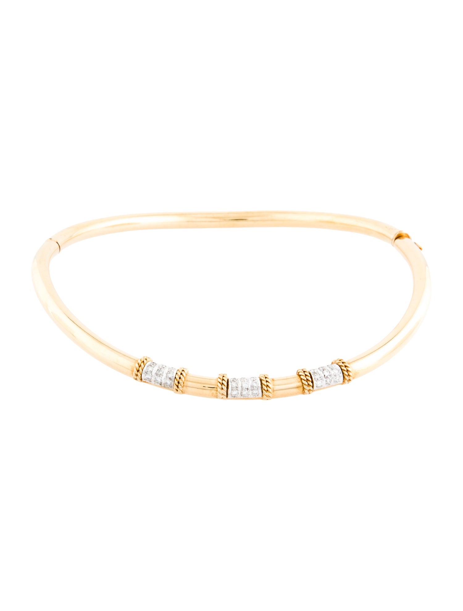 Necklace 18K Diamond Collar Necklace