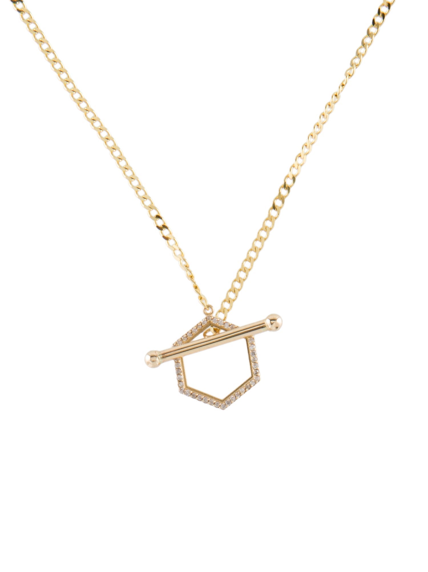 Necklace 14K Diamond Pendant Necklace