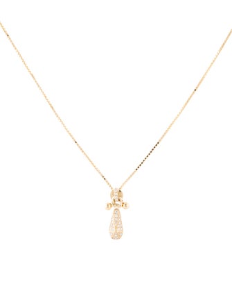 Necklace 14K Diamond Pendant Necklace