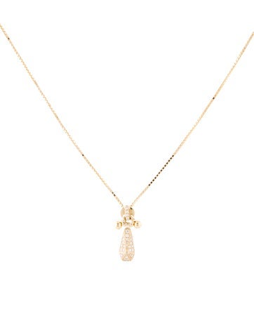 Necklace Pendant 14K Diamond
