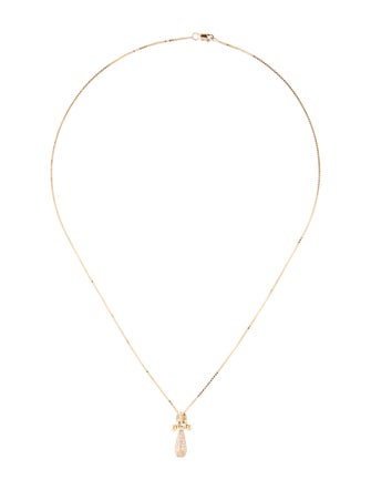 Necklace 14K Diamond Pendant Necklace