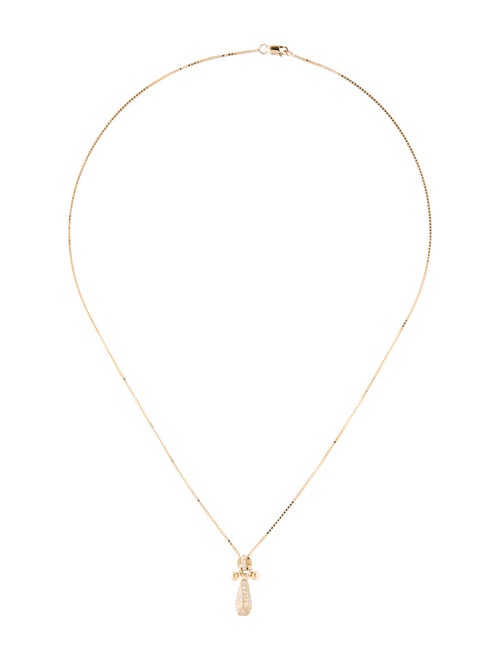 Necklace 14K Diamond Pendant Necklace