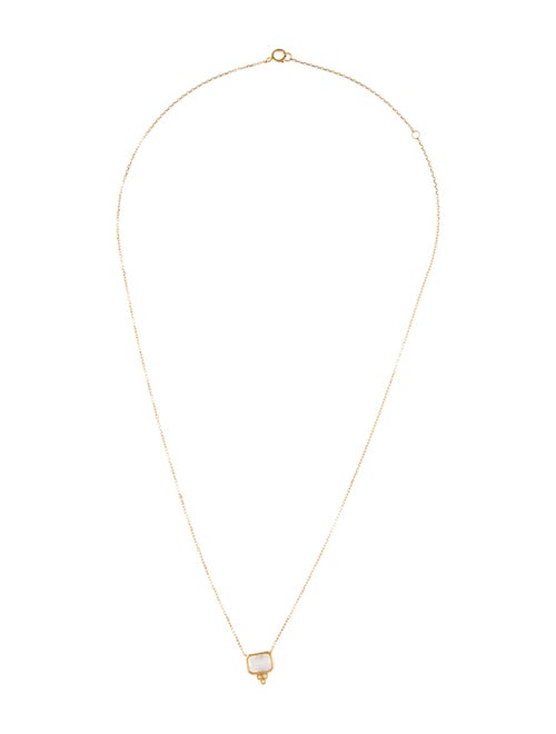 Necklace 14K Pearl Bead Double Strand Necklace