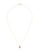 Necklace 14K 1.02ct Diamond Pendant Necklace