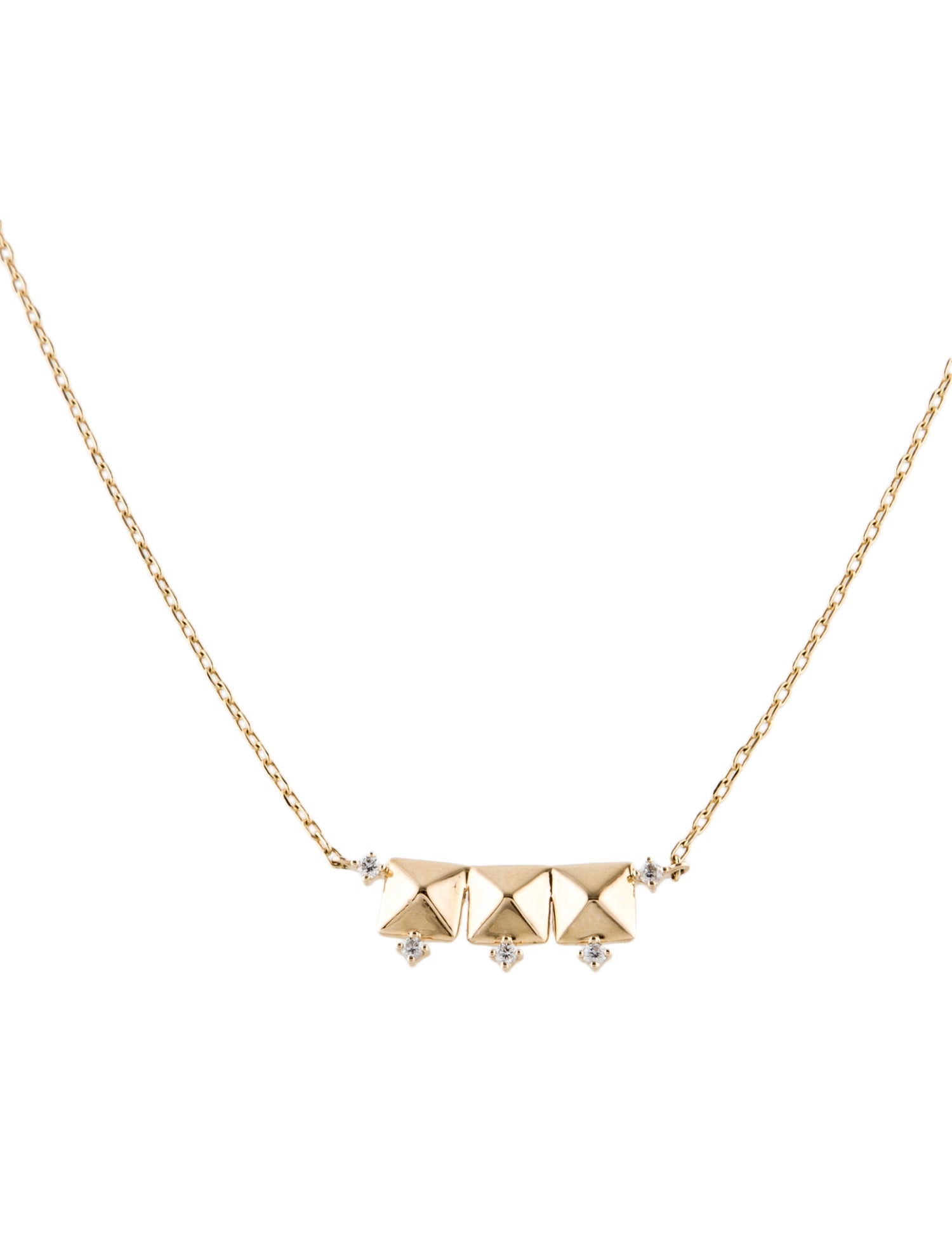 Necklace 14K Diamond Pendant Necklace