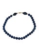 Necklace 14k Lapis Lazuli Beaded Chain Necklace