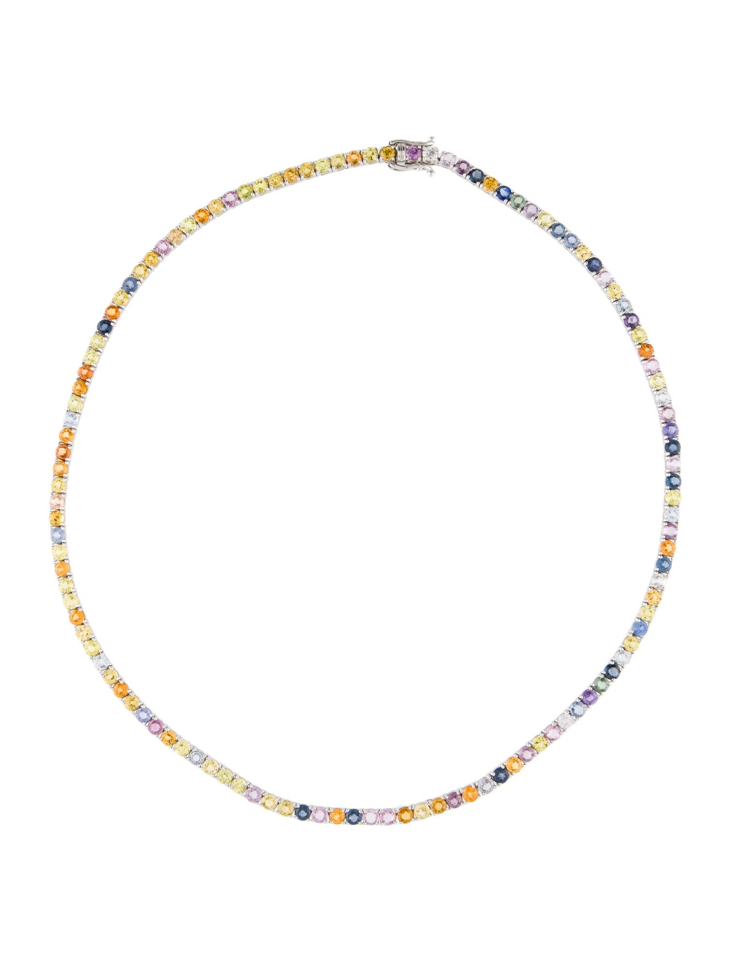 Necklace 14K 26.67ctw Sapphire Collar Necklace