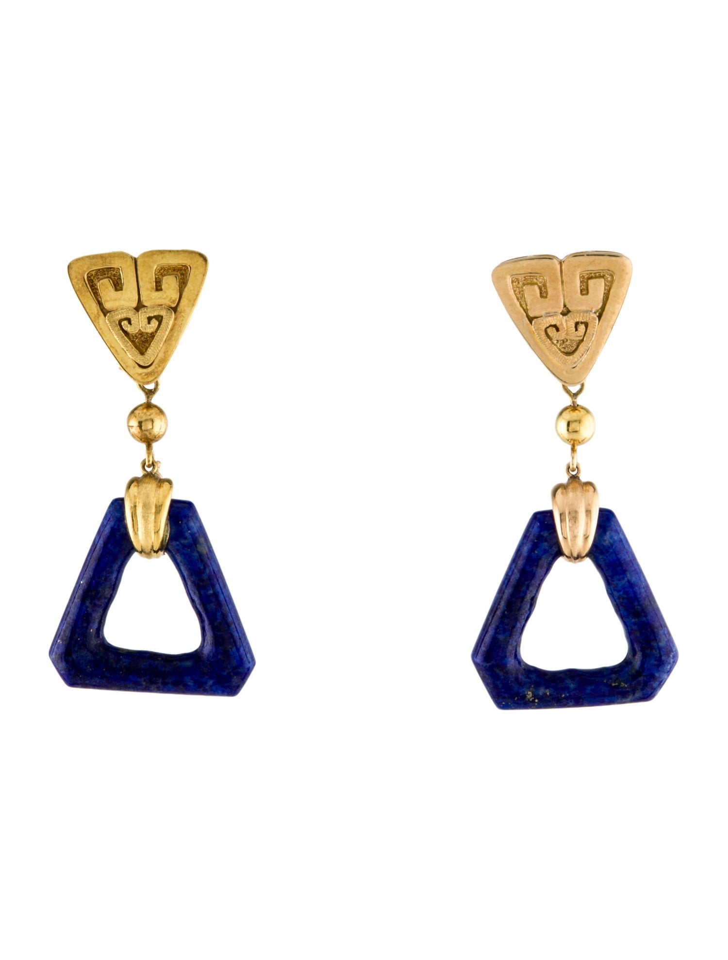 Necklace 14K Lapis Lazuli Earrings & Necklace Set