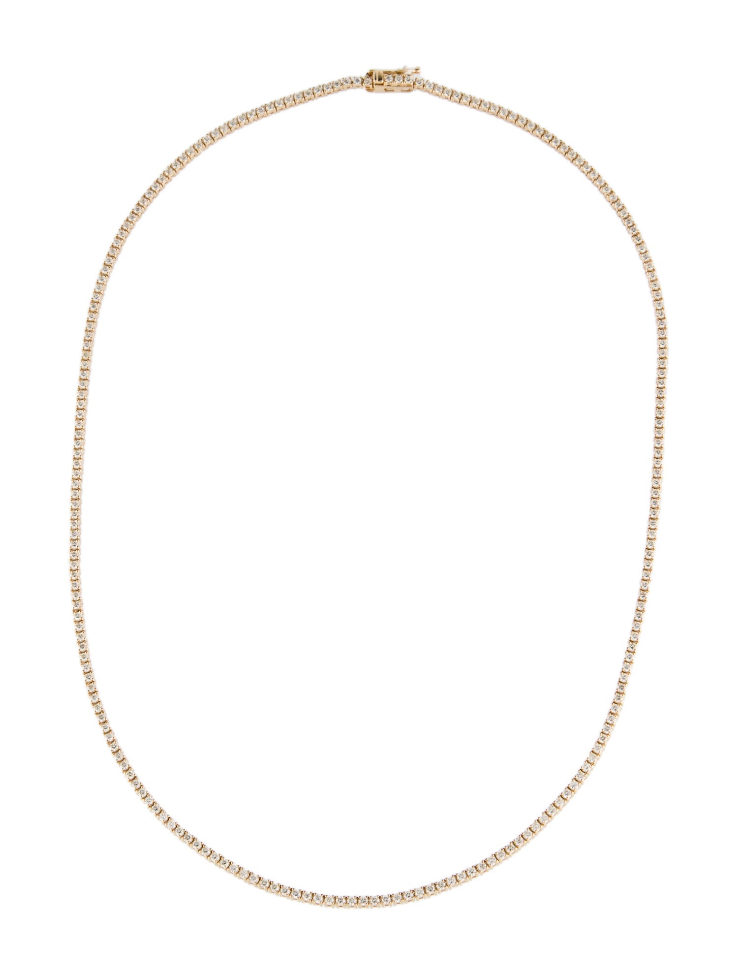 Necklace 14K 3.00ctw Diamond Tennis