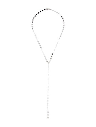 Necklace 14K Mirror Lavalier Necklace