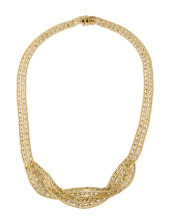 Necklace 14K Two-Tone Collar Necklace