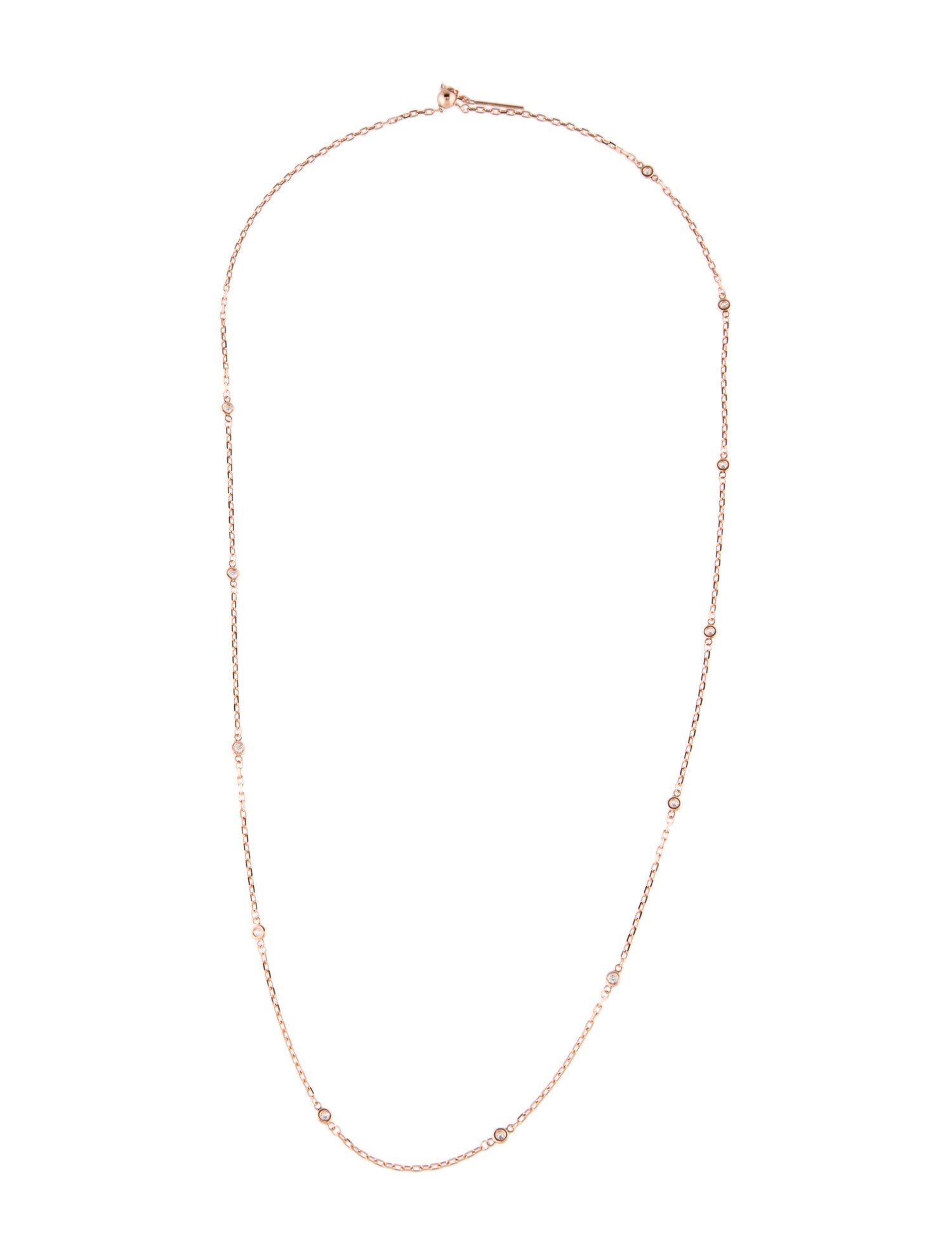 Necklace 14K Diamond Lavalier