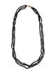 Necklace 14K Onyx Beaded Multistrand Necklace