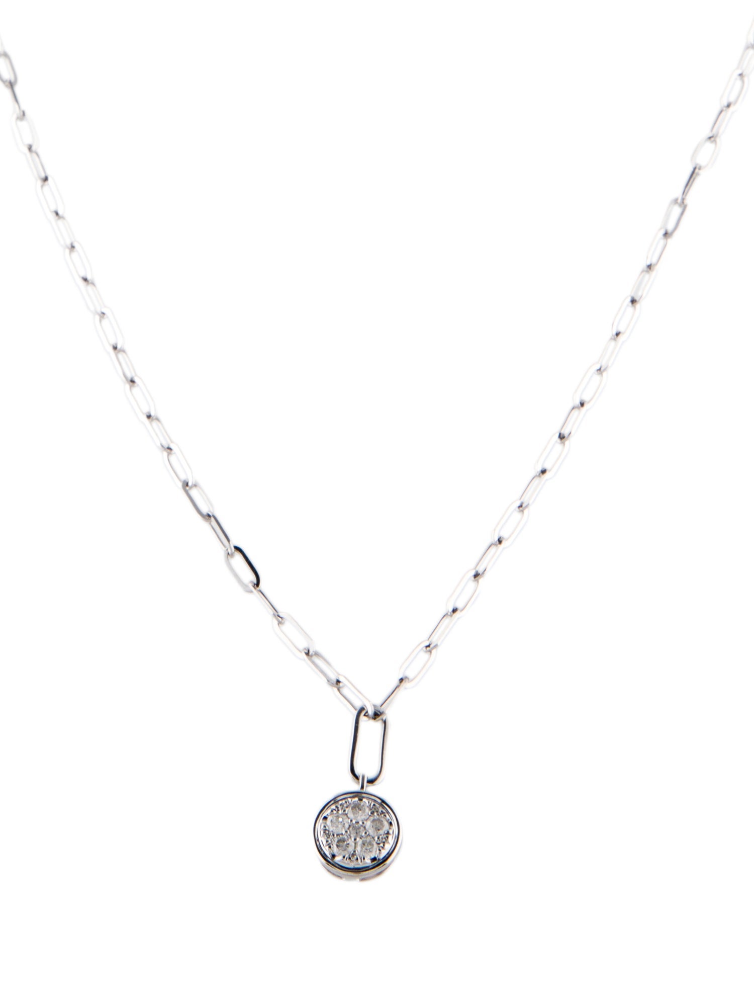 Necklace 14K Diamond Pendant Necklace
