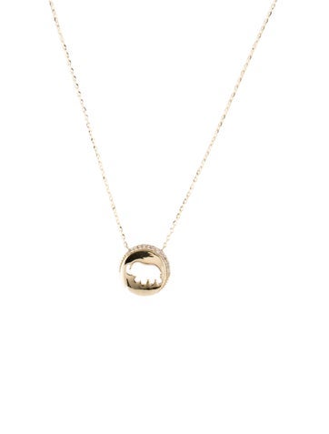 Necklace Pendant 14K Diamond
