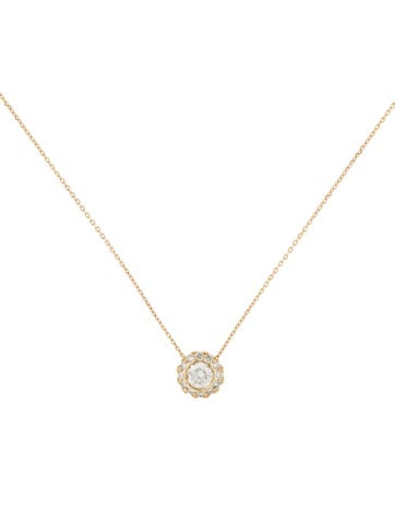 Necklace Pendant 14K Diamond