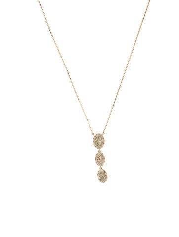 Necklace Pendant 14K Diamond