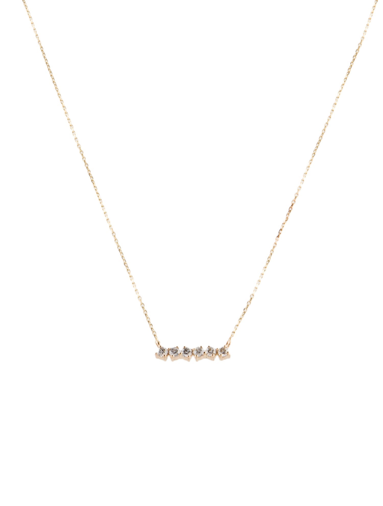 Necklace 14K Diamond Pendant Necklace