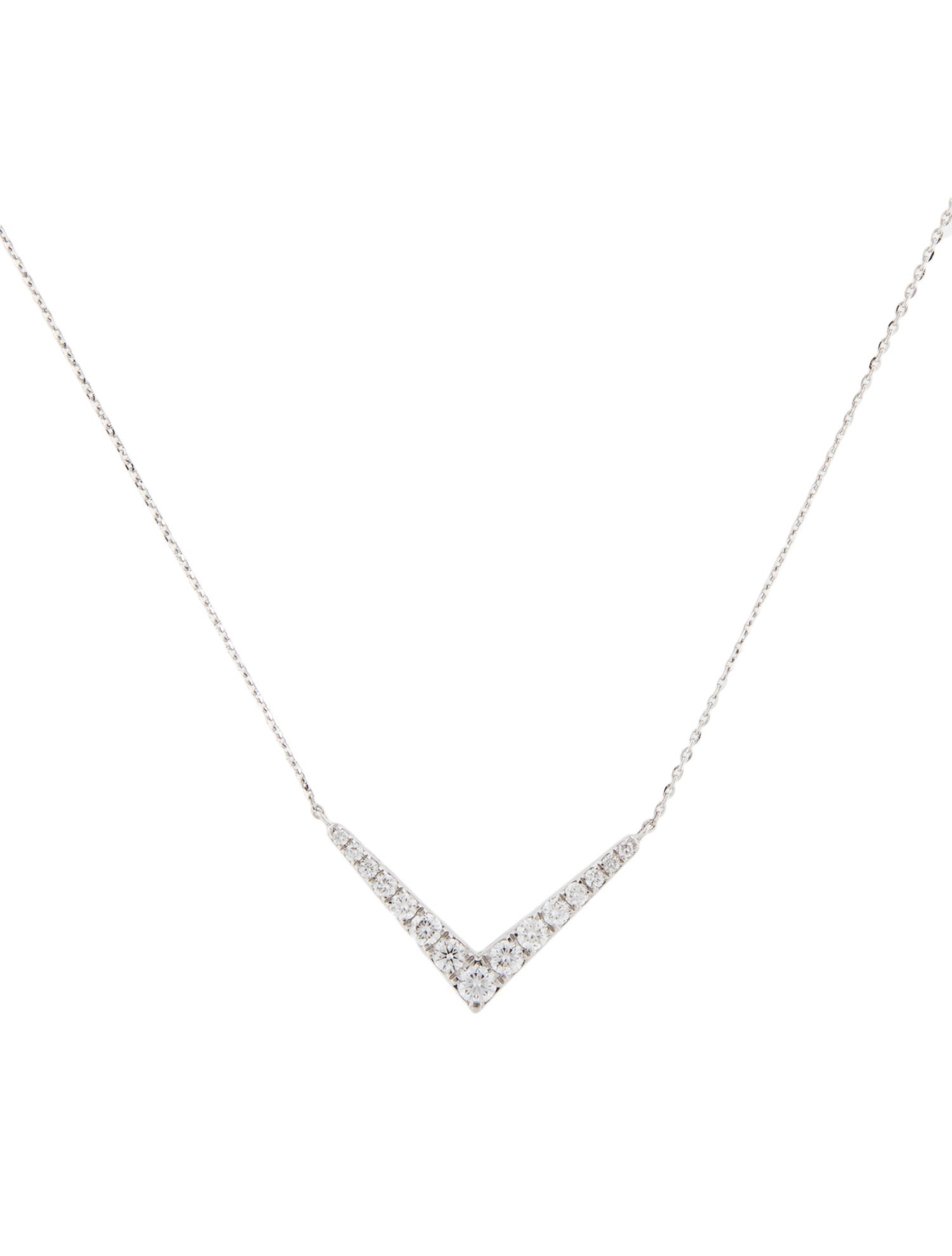Necklace 14K Lab-Grown Diamond Pendant Necklace