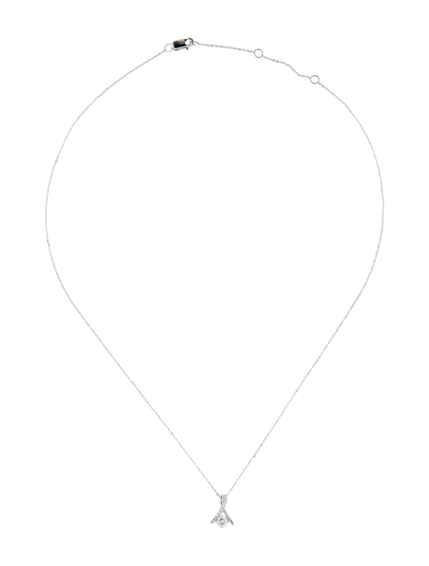 Necklace 14K Lab-Grown Diamond Pendant Necklace