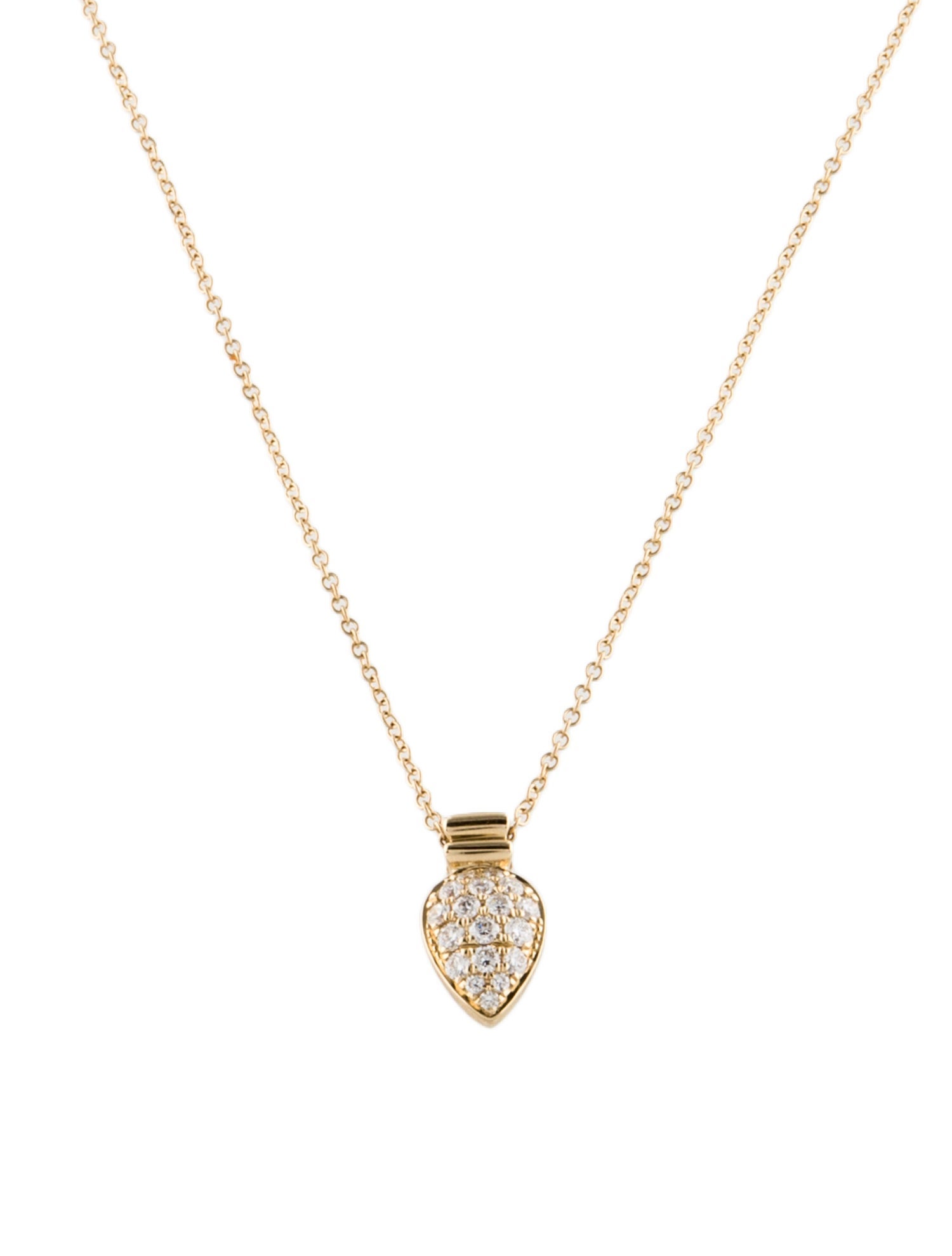 Necklace 14K Diamond Pendant