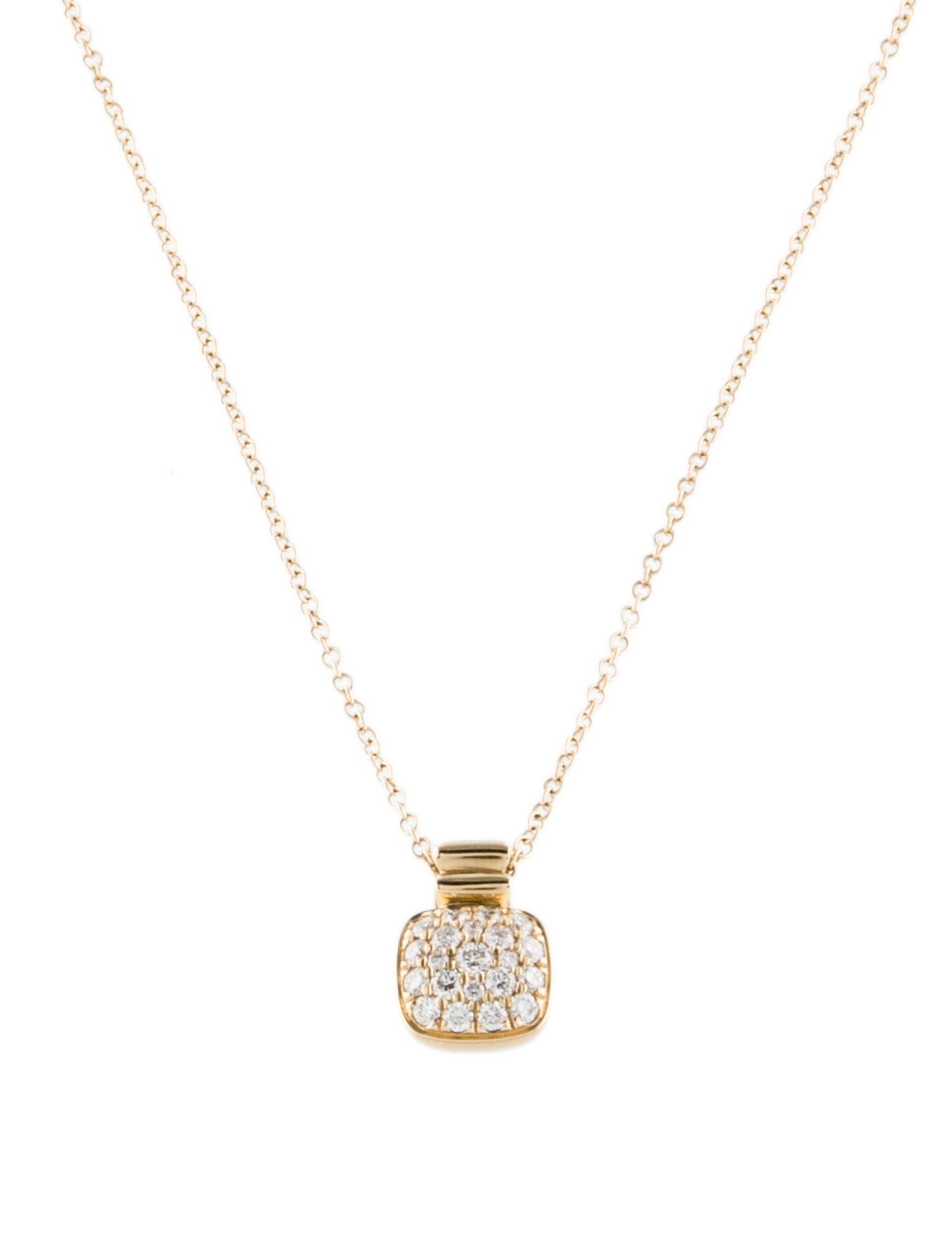 Necklace 14K Diamond Pendant