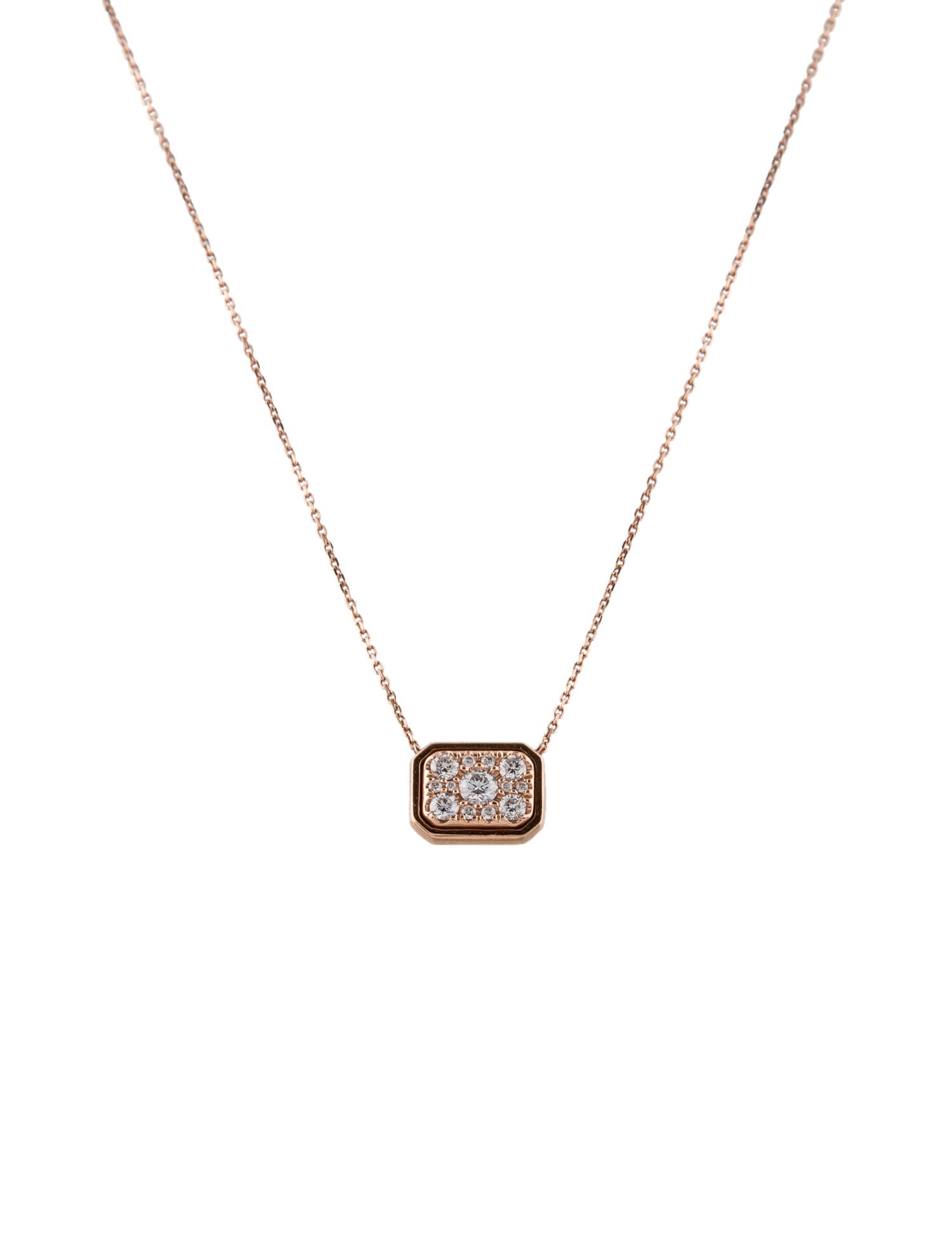 Necklace 14K Diamond Pendant