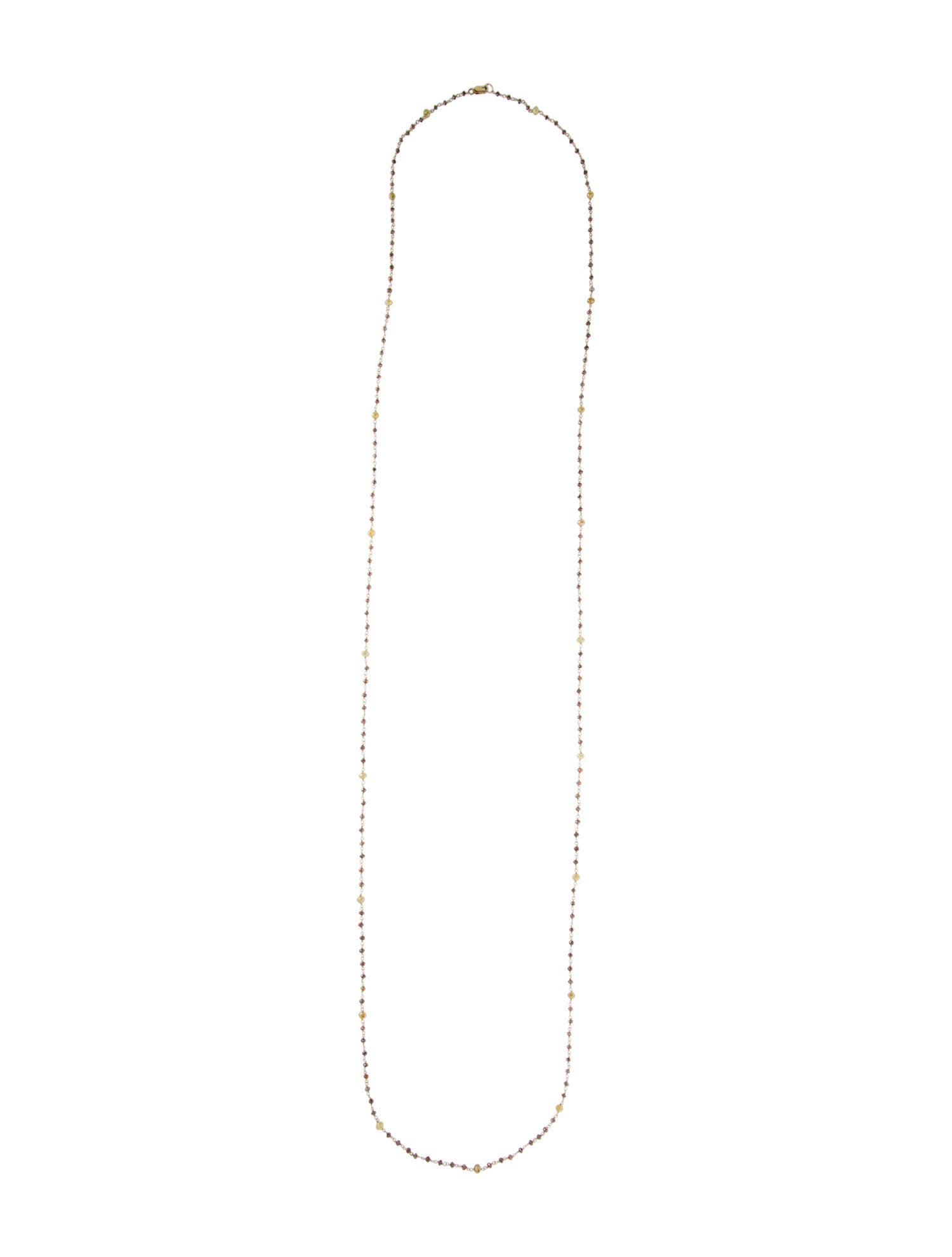 Necklace 18K Diamond Station Necklace